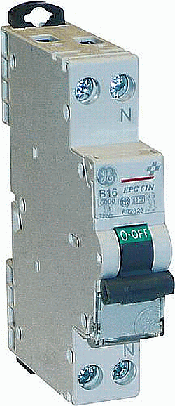 AEG Leitungsschutzschalter 1-polig + N ,B,13A