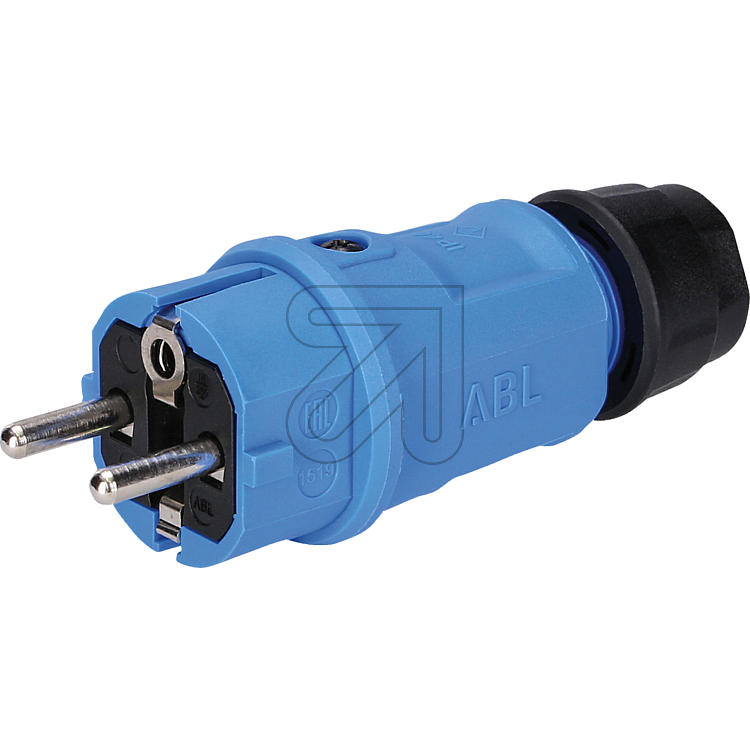 ABL SCHUKO Hightech Stecker IP44 blau 1519150