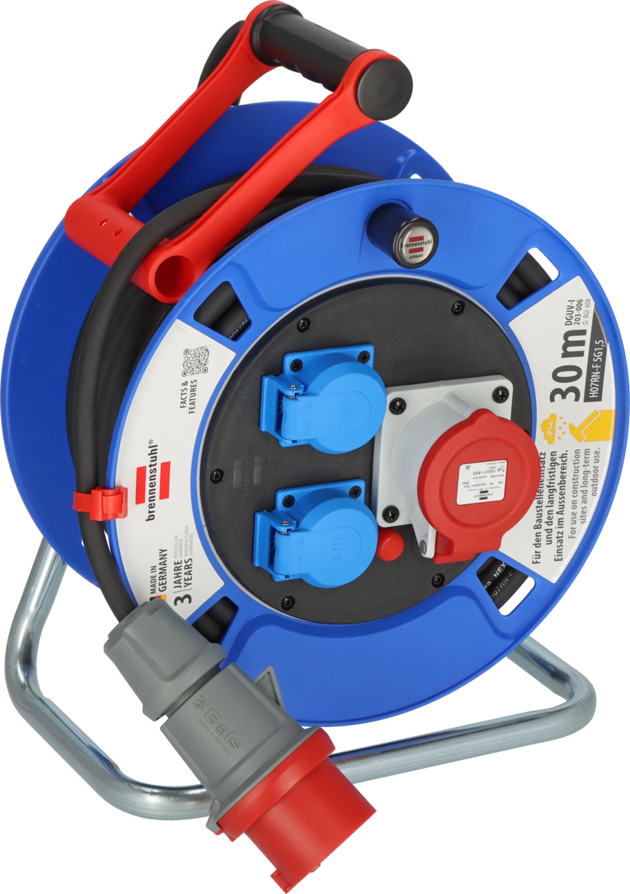 Brennenstuhl Garant CEE 1 IP44 Kabeltrommel mit 30m Kabel Brennenstuhl Garant CEE 1 IP44 Kabeltrommel mit 30m Kabel