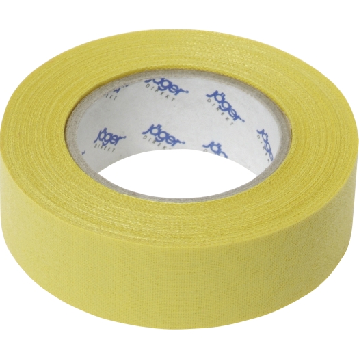 Gewebe-Isolierband, gelbStärke=0,28mm, Breite=19mm, 10m
