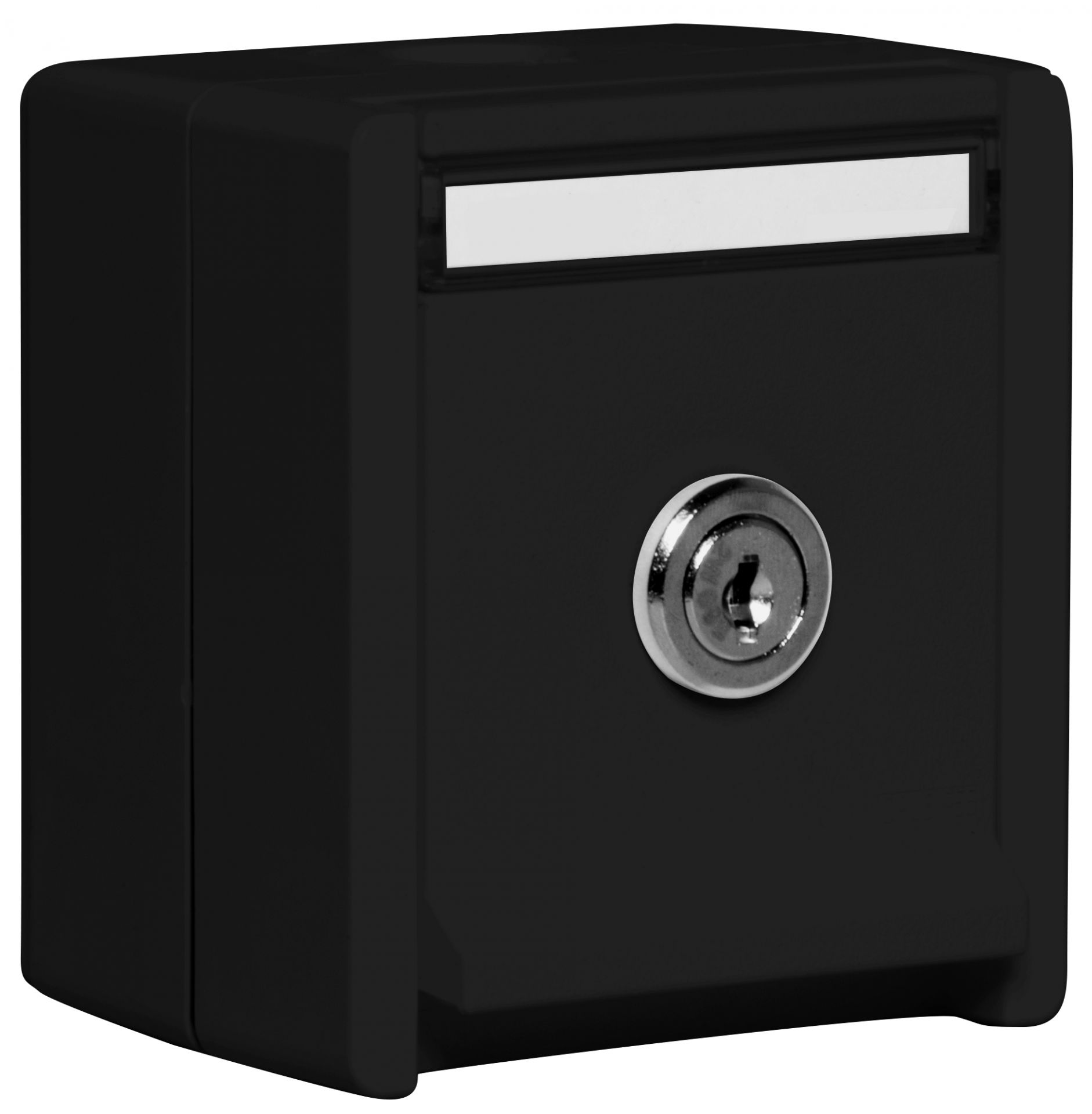 OPUS RESIST Schutzkontakt-Steckdose 1-fach mit Schloss Schließung "1" schwarz OPUS RESIST Schutzkontakt-Steckdose 1-fach mit Schloss Schließung "1" schwarz