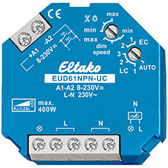 ELTAKO EUD61NPN-UC Power MOSFET Universal-Dimmschalter 400W 