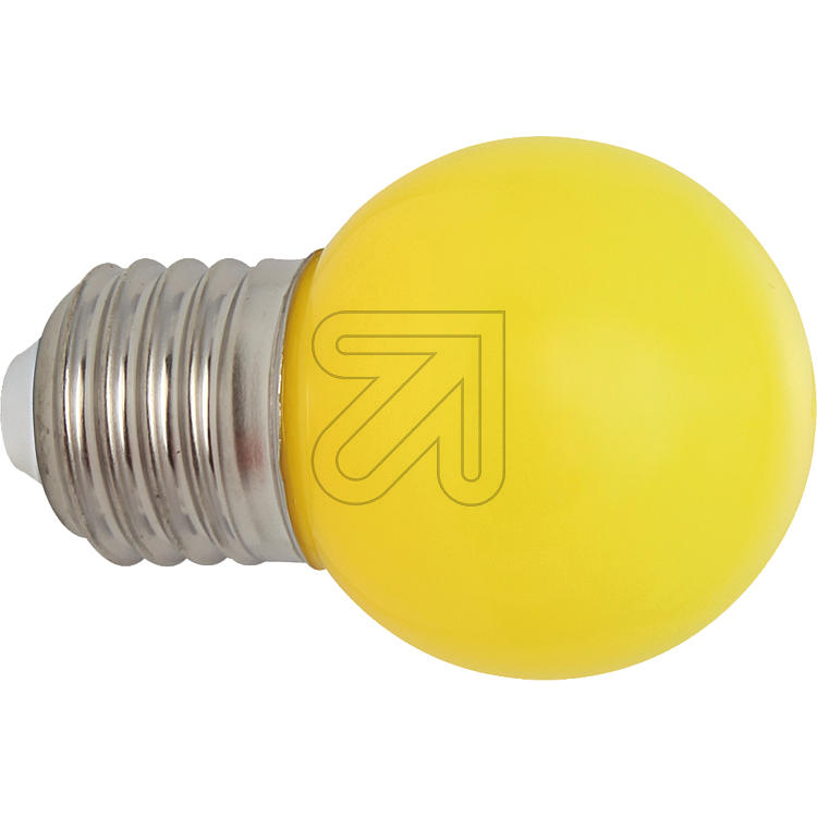 EGB LED Tropfenlampe IP54 E27 1W gelb