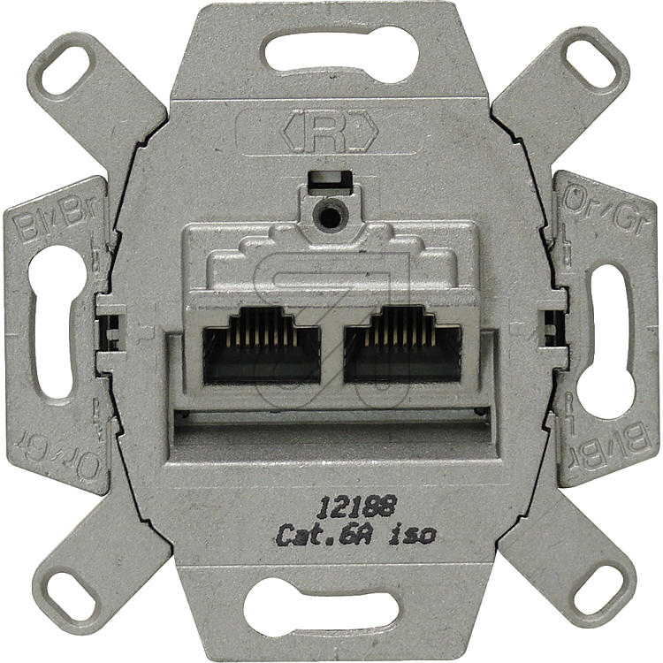 242195-std-01 Netzwerkdose UAE-Cat.6A iso-8/8 UP O/136 104 070