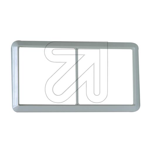 089210 KLEIN Abdeckrahmen 2-fach reinweiss K25452/04