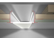 Abdeckung-ADD ADD LED-Trockenbauprofil ADD Profilabdeckung 120 mm