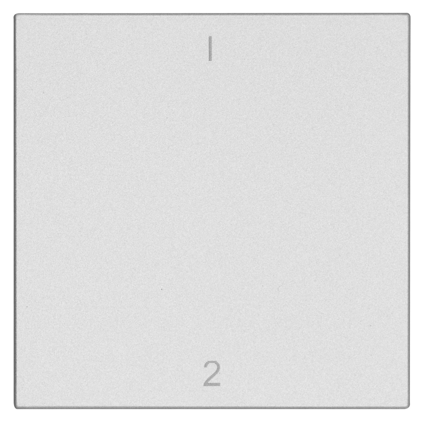 OPUS® 55 Flächenwippe für OPUS BRiDGE und Wandsender-Modul mit 1/2 alu - silber - seidenglanz OPUS® 55 Flächenwippe für OPUS BRiDGE und Wandsender-Modul mit 1/2 alu - silber - seidenglanz