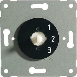 933_393-0101 3-Stufen-Drehschalter ohne Nullstellung 16A