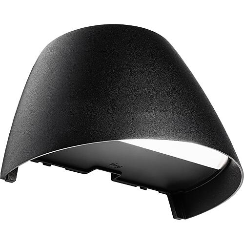 Plejd Wandleuchte OUT-02-B IP44 schwarz OUT-02-B