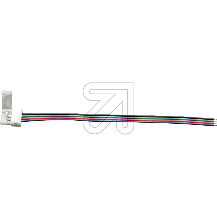 EGB Clip-Flex-Einspeisung für RGB-Stripes 10mm (4-polig)