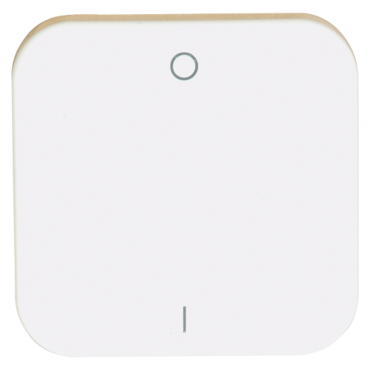 Opus 1 Flächenwippe für Opus Bridge und Wandsender-Modul mit I/O reinweiß Opus 1 Flächenwippe für Opus Bridge und Wandsender-Modul mit I/O reinweiß