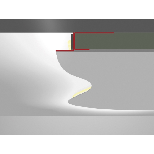 ADP Flex LED-Trockenbauprofil ADP Flex / inkl. Grundierung,PE10.0201