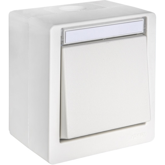 OPUS RESIST Universalschalter Aus/Wechsel reinweiß OPUS RESIST Universalschalter Aus/Wechsel reinweiß