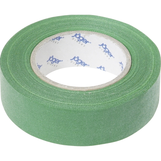 Gewebe-Isolierband, grün Stärke=0,28mm, Breite=19mm,  10m