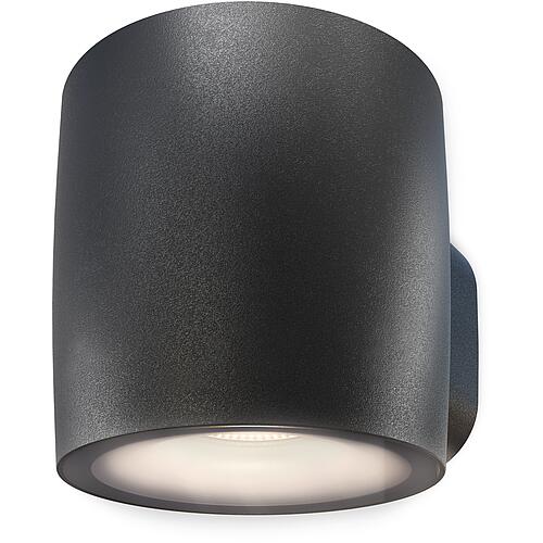 Plejd Wandleuchte OUT-01-W IP45 schwarz OUT-01-B