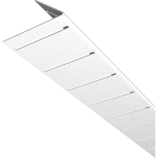 PIC0070629 AWP LED-Aufbauprofil 35 Grad, inkl. Grundierung,PE10.0060