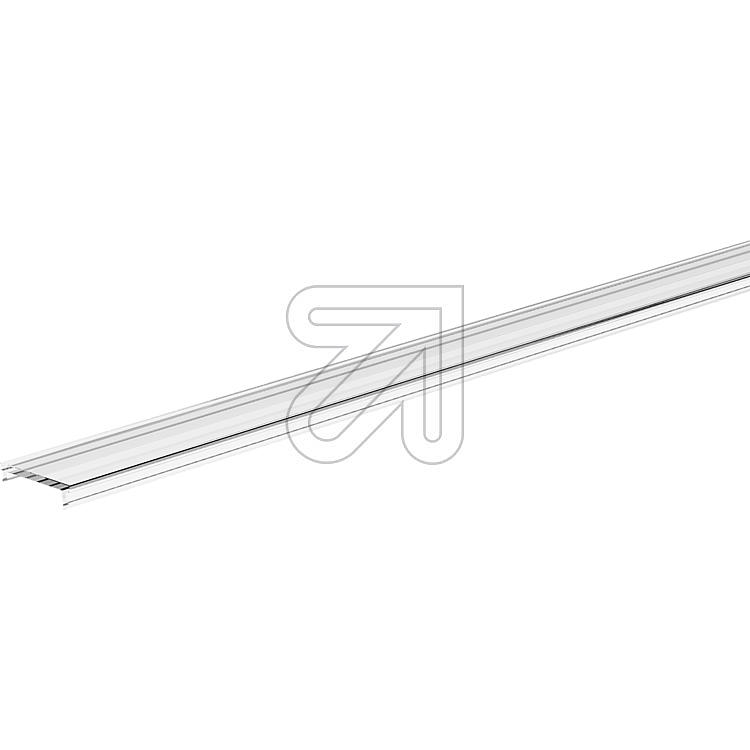 Kunststoff-Abdeckprofil flach klar KAKF200 Kunststoff-Abdeckprofil flach klar KAKF200