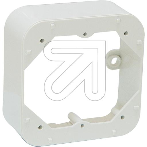 090090 Aufputzgehäuse 1-fach reinweiß KAPG/14
