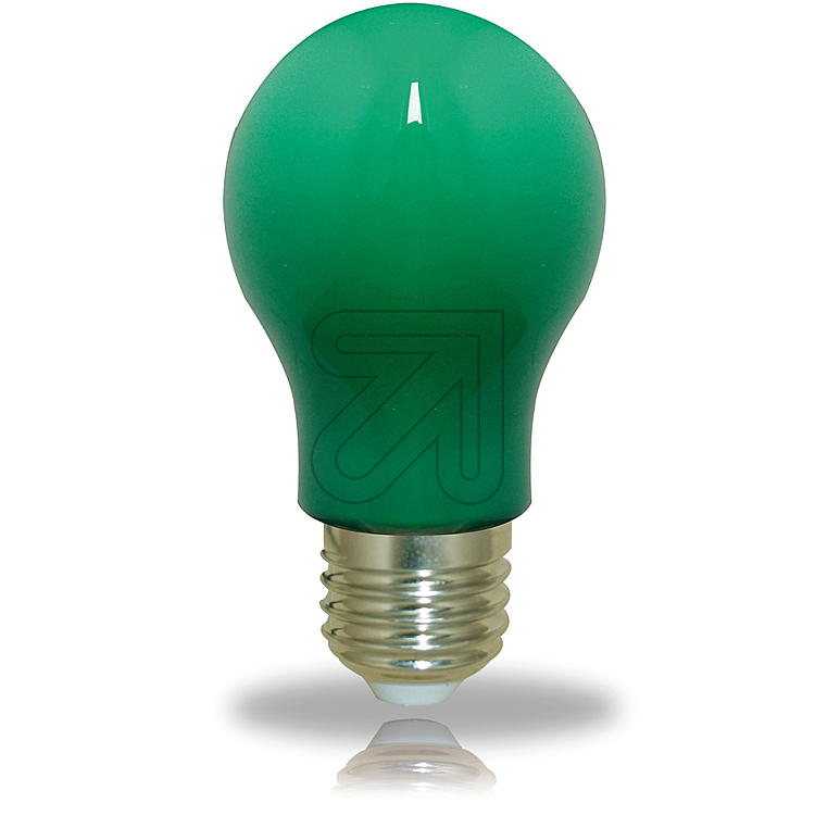 LED Lampe Glühlampenform E27 3W 60lm grün gg106548
