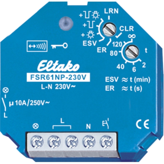 Eltako FSR61NP-230V Aktor u.P. 230 V Stromstoß-Relais 1-fach,30100030