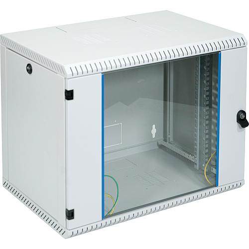 Elektronikwandgehäuse Flat Pack 9HE 691709FGR.1
