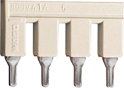 2002-404-0101_n 2-fach Querbrücker isoliert für 0,5-16,0mm²,76A