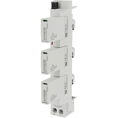 GT 60 T1+2, 12,5kA, 3+1-300-FM, TT/TNS, 60mm Sys nur 36mm breit, leckstromfrei, 500161 GT 60 T1+2, 12,5kA, 3+1-300-FM, TT/TNS, 60mm Sys nur 36mm breit, leckstromfrei, 500161