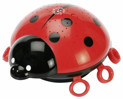 5870012 Nachtlicht ,Sternenhimmel Marienkäfer'