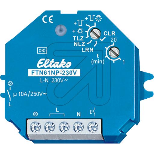 Eltako Funk-Aktor Treppenlicht-Nachlaufschalter FTN 61NP-230V, 30100130