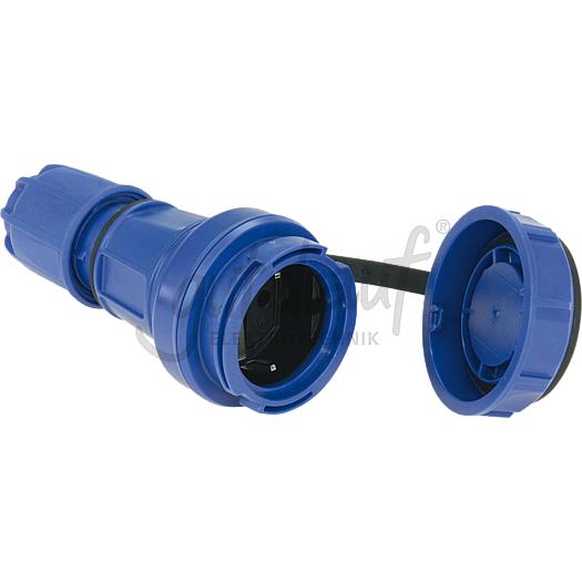 SIROX Druckwasserdichte Kupplung IP68 blau