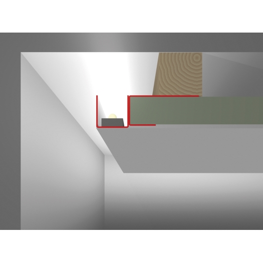 PIC0069148 DSL LED-Trockenbauprofil / Profilelement, PE10.0001