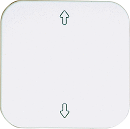 561_442_02-0101_n5295c0f67f094 Opus 1 Flächenwippe für Opus Bridge und Wandsender-Modul mit Pfeil reinweiß