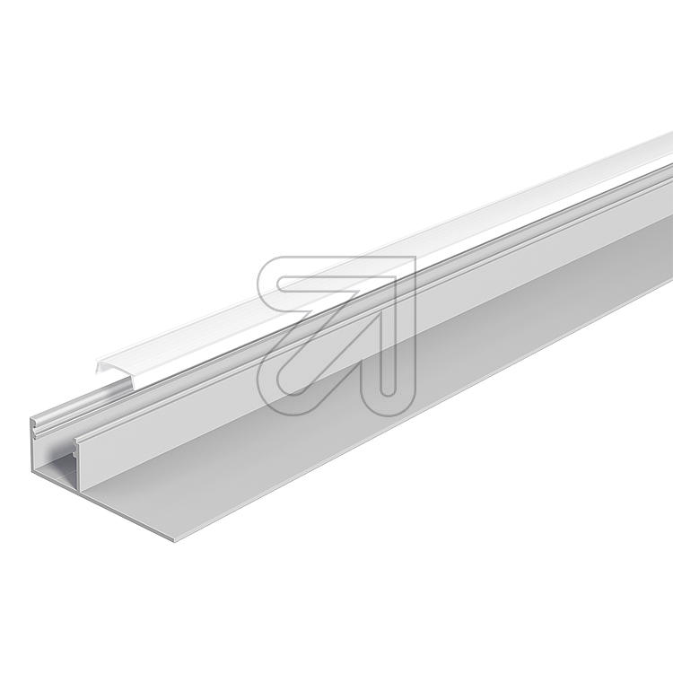 Aluminium-Trockenbauprofil inkl. Abdeckung 200cm APTB1AM200 Aluminium-Trockenbauprofil inkl. Abdeckung 200cm APTB1AM200