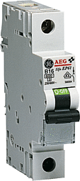 AEG EP61 C16 - LS-Schalter 6kA 1P 16A, C-Charakteristik