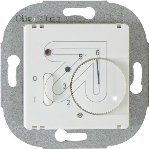 EGB VIKO Elegant Standard Raumtemperaturregl. m.Zentralsch+Schalter weiß