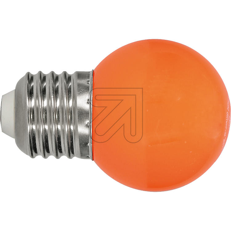 EGB LED Tropfenlampe IP44 E27 1W orange