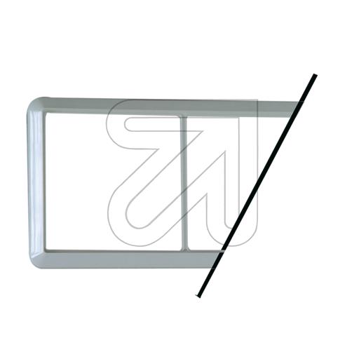 089225LzSDS2tCH8AmZ KLEIN Abdeckrahmen 3-fach reinweiss K25453/04