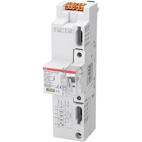 ABB Kombi-Ableiter OVR ZP+ 3N 7.5-255 MCB6 ABB Kombi-Ableiter OVR ZP+ 3N 7.5-255 MCB6