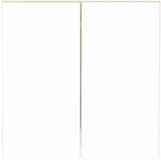 KAT1018566 OPUS 55 Serienwippe für Wandsender-Modul ohneSymbol polarweiß