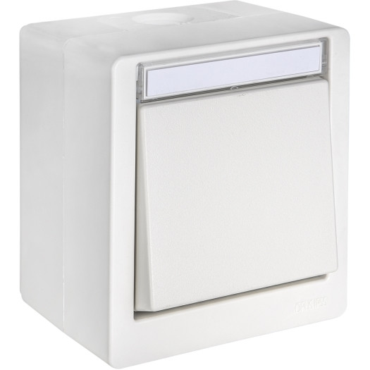 OPUS RESIST Taster, Wechsler reinweiß OPUS RESIST Taster, Wechsler reinweiß