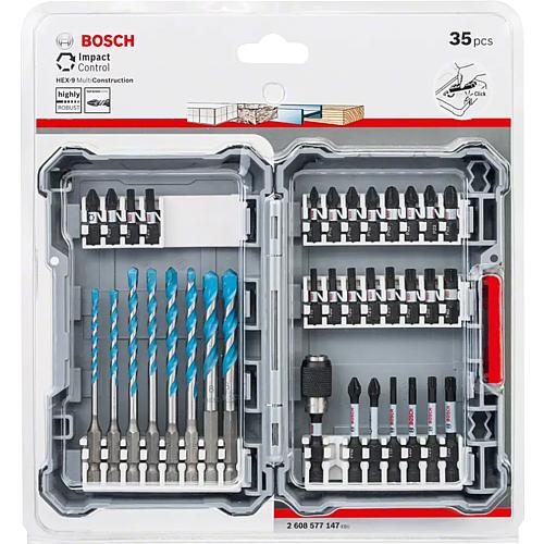 Bosch Impact MultiConstr. Bohrer + Bit-Set 35tlg. 2608577147