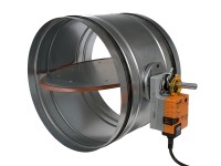 201754_bild Zuluftklappe d=100mm elektrisch (Servomotor)