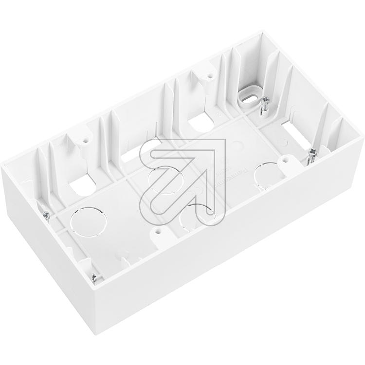 Plus 55 Aufputzgehäuse 2-fach WDTC07929WH-EU1 Plus 55 Aufputzgehäuse 2-fach WDTC07929WH-EU1