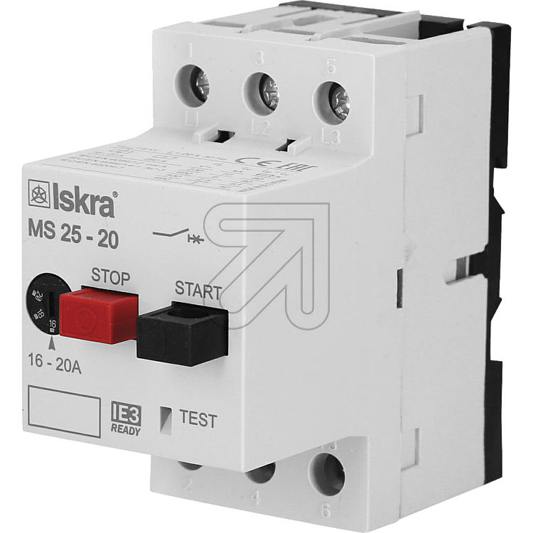 Motorschutzschalter IE3 konform MS25 16-20