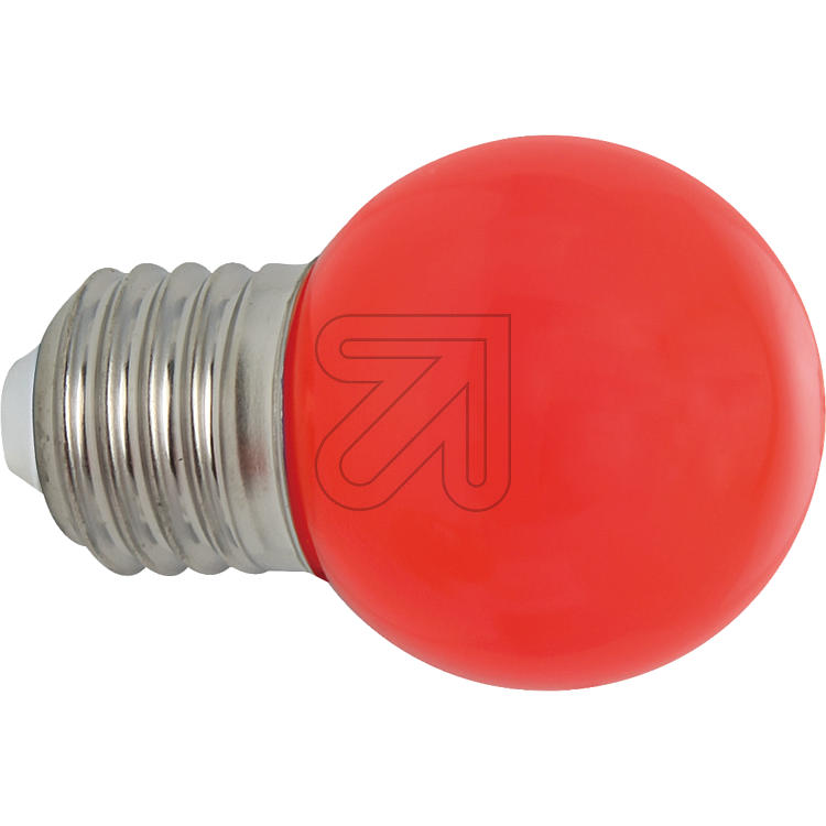EGB LED Tropfenlampe IP54 E27 1W rot