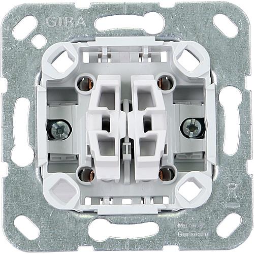 Gira Wippschalter Wechselsch. 2f Einsatz 310800
