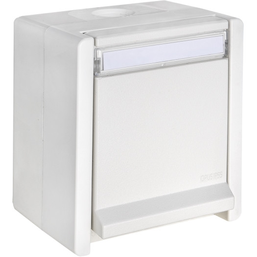 OPUS RESIST Schutzkontakt-Steckdose 1-fach m. Berührungsschutz reinweiß OPUS RESIST Schutzkontakt-Steckdose 1-fach m. Berührungsschutz reinweiß