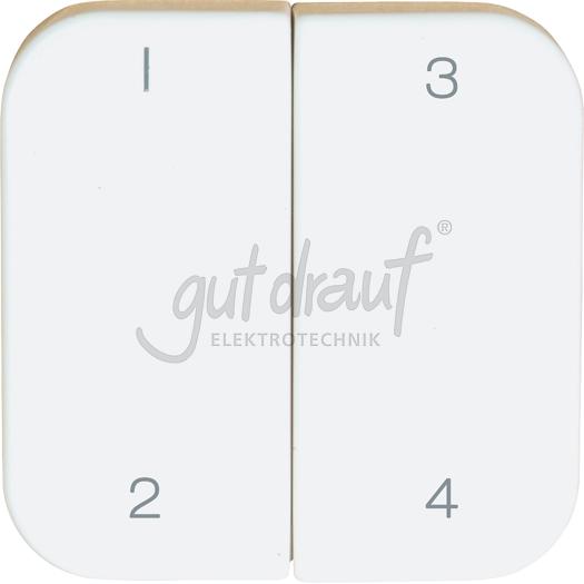 561_427_02-0101_n5252ab9b8e840 Serienwippe für Wandsender-Modul,mit1/2/3/4, alpinweiß