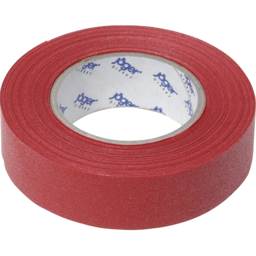 Gewebe-Isolierband, rot Stärke=0,28mm, Breite=19mm, 10m