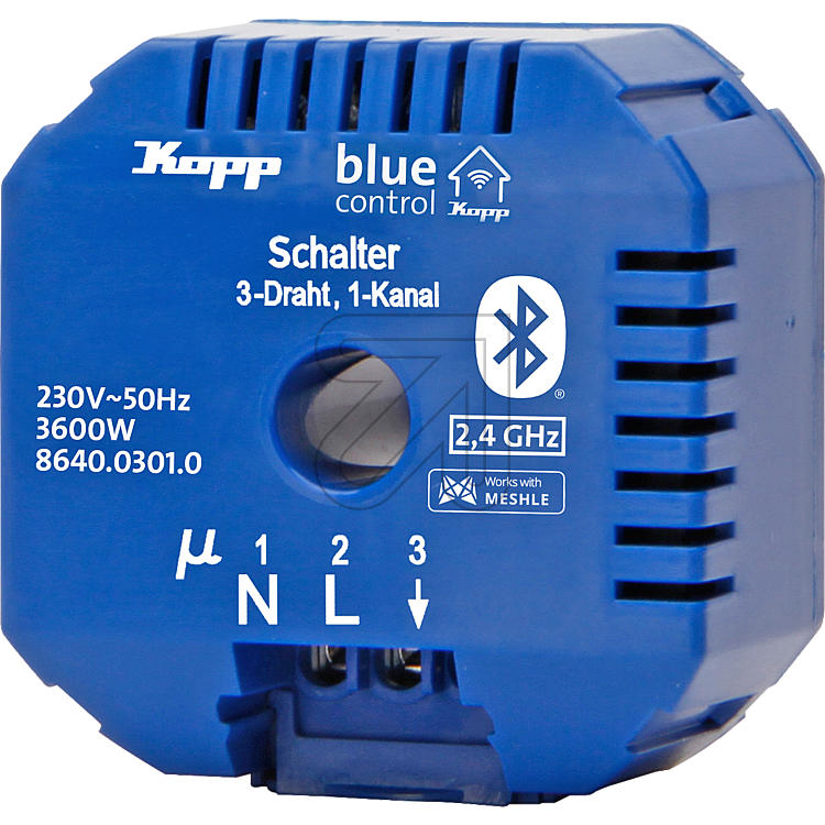 Blue-control LED-Schaltaktor 3 Draht / 1 Kanal 864003010